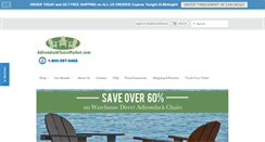 Desktop Screenshot of adirondackchairsmarket.com